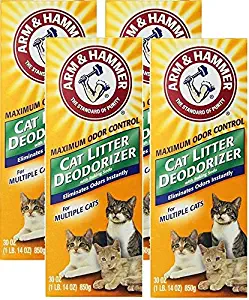 ARM & Hammer Cat Litter Deodorizer-Super Size Pack-30 oz Pack of 4