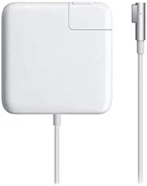 Mac Book Pro Charger,85W Magsafe L-Tip Power Adapter Charger for MacBook Pro 13,15, 17-inch (85W L) (White)