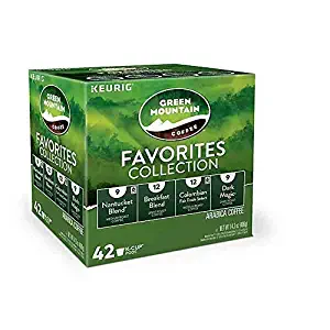 Green Mountain Coffee Roasters Favorites Collection, Single Serve Coffee K-Cups, 84-Count