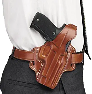Galco Fletch High Ride Belt Holster for 1911 4-Inch, 4 1/4-Inch Colt, Kimber, para, Springfield, Smith