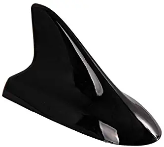 Folconauto Universal Auto Roof Shark Fin, Antenna No Signal Function with Self Decoration-Black