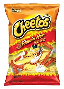 Cheetos Flamin' Hot Crunchy 2.0 oz (Pack of 5)