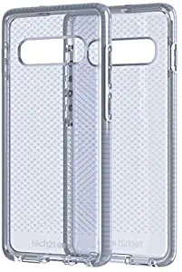 tech21 - Evo Check - for Samsung Galaxy S10+ - Mobile Phone Case with a Unique Check Pattern - Thin and Light Cellphone Case - Phone Casing for Drop Protection of 12FT or 3.6M (Shark Blue)