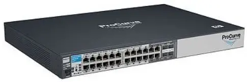 HP Procurve 2510G-24 J9279A 24 Port Gigabit Ethernet Managed Switch (Renewed)
