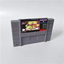 Game card - Game Cartridge 16 Bit SNES , Game Battletoads in Battlemaniacs - Action Game Card US Version English Language