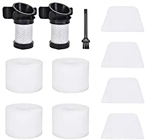 2 HEPA Filters and 4 Foam & Felt Filters fit for Shark ION Flex DuoClean Vacuum IF100 IF200 IF200W IF201 IF202 IF205 IF251 IF281 IF282 IF285 IR141 IR142 IR70 IR100 Replace XPREMF100