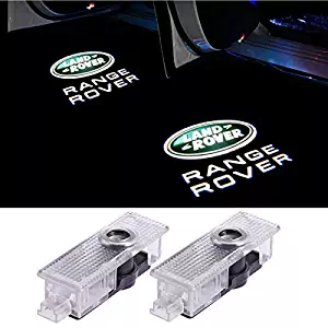 Car Door Led Lights Projector 3D Logo Shadow Ghost Light for Land Rover Range Rover 2010-2015 Compatible Welcome Lamp Accessories 2pcs
