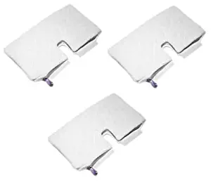 3 Replacement Cleaning Microfiber Pads for Shark Pocket Steam Mop S3550 S3501 S3601 S3901