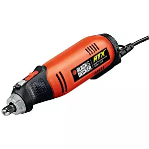 BLACK+DECKER RTX-6 2 Amp 3-Speed Rotary Tool with 30 Accessories and 2 Sp