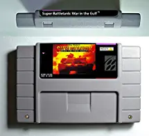 Game cartridge Garry Kitchen's Super Battletank War in the Gulf - Action Game Card US Version English Language game classic , game NES , Super game , game 16 bit
