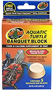 Zoo Med Block Value Pack for Aquatic Turtle, 2.25 oz, 5 Count