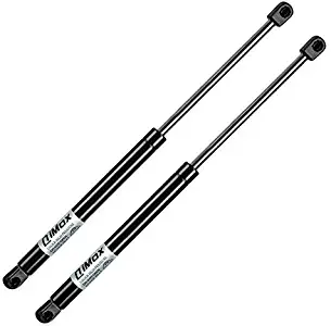 Qty (2) QiMox Trunk Struts Lift Supports Shocks for Ford Fusion 2008 to 2009 Lincoln MKZ 2008 to 2009 Mercury Milan 2007 to 2009 With Spoiler