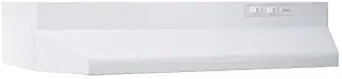 Broan 402101 ADA Capable Under-Cabinet Range Hood, 21-Inch, White