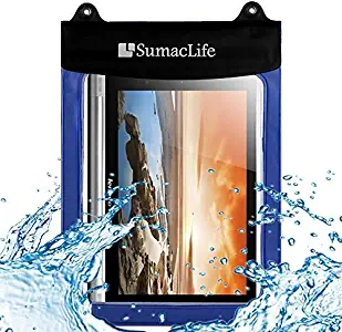 10.6inch Waterproof Pouch case for Lenovo Yoga 10.1inch Tablet, Lenovo ThinkPad Tablet 2 10.1 Inch, Lenovo IdeaTab A10 70 10 Inch, Blue