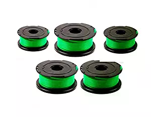 Replacement Trimmer Spool Line for Black+Decker, Compatible with SF-080 Auto Feed Spool Single Line Trimmer,5-Pack