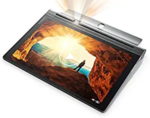 Lenovo Yoga Tab 3 Pro - QHD 10.1in Android Tablet Computer (Intel Atom x5-Z8550, 4GB RAM, 64GB SSD, Projector) ZA0F0099US (Renewed)