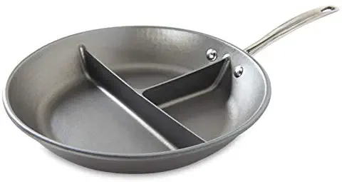 Nordic Ware Divided Sauce Pan, 3-in-1, Silver