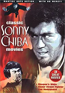 Classic Sonny Chiba Movies (Shogun's Ninja / Sister Street Fighter / The Body Guard)