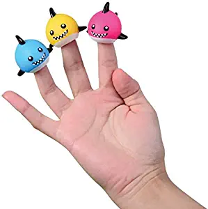 U. S. Toy Shark Baby Finger Puppets/12-PC