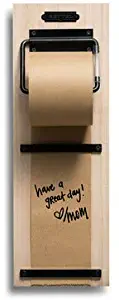 Rettel Note Roller Kraft Paper Note Roller Kraft Paper Dispenser Cute Wall Decor - 1 Kraft Paper Roll Included