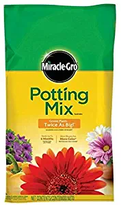 Miracle GRO Potting Mix with Fertilizer Bagged 1 Cu. Ft.