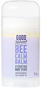 Good Natured Brand Bee Calm Balm Hydrating Body Stick with Beeswax & Raw Coconut Oil - 2oz - All-Natural, Moisturizing and Soothing