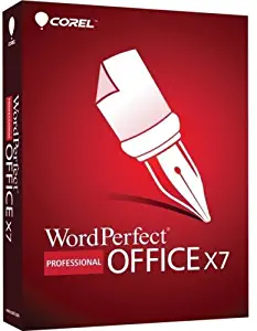 Corel WPOX7PRENDVDUG WordPerfect Office X7 Professional Edition - Upgrade Package - 1 User - Office Suite - Standard Retail - PC - English