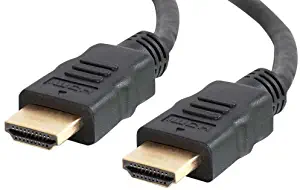 C2G 56782 4K UHD High Speed HDMI Cable (60Hz) with Ethernet for 4K Devices, TVs, Laptops, and Chromebooks, Black (3 Feet, 0.91 Meters)