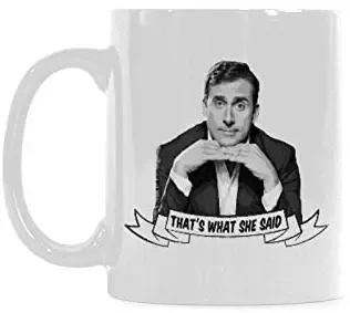 Funny Funny Boss Mug - That's What She Said?Coffee?Mug?or?Tea?Cup Ceramic?Material?Mugs White?11OZ Inspirational gifts for friends
