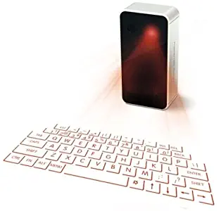 MOJO Bluetooth Wireless Laser Projection Virtual Keyboard Portable Full-Size Keypad