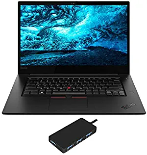Lenovo ThinkPad X1 Extreme Laptop (Intel i7-9750H 6-Core, 16GB RAM, 512GB m.2 SATA SSD, GTX 1650, 15.6" Full HD (1920x1080), Fingerprint, WiFi, Bluetooth, Webcam, 2xUSB 3.0, 1xHDMI, Win 10 Pro)