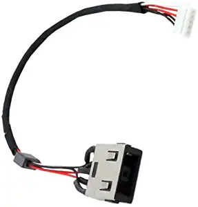 DC-in Jack for Lenovo Ideapad T440 T440s T450S, DC Power Jack Harness Port Connector Socket with Wire Cable.