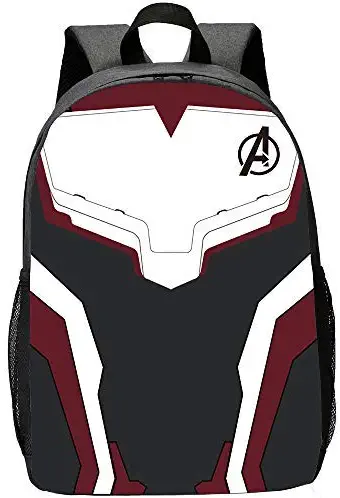 Avengers Backpack for School Classic Water Resistant Casual Daypack Student Polyester Bookbag Large Capacity Lightweight Backpack