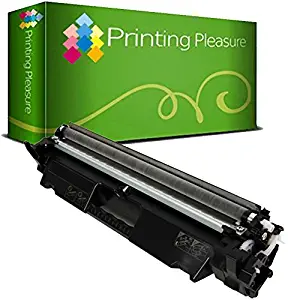 Printing Pleasure Compatible CF230X 30X [with CHIP] Toner Cartridge for HP Laserjet Pro MFP M227fdn M227fdw M227sdn M203dn M203dw - Black, High Yield (3, 500 Pages)
