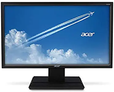 Acer V246HQL 23.6" Full HD LED LCD Monitor - 16:9 - Black - Vertical Alignment (VA) - 1920 x 1080-16.7 Million Colors - 250 Nit - 5 ms GTG - 60 Hz Refresh Rate - HDMI - VGA